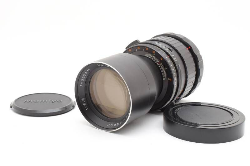 実用光学美品 MAMIYA マミヤ MAMIYA-SEKOR 6.3 360mm MFレンズ #4243-9