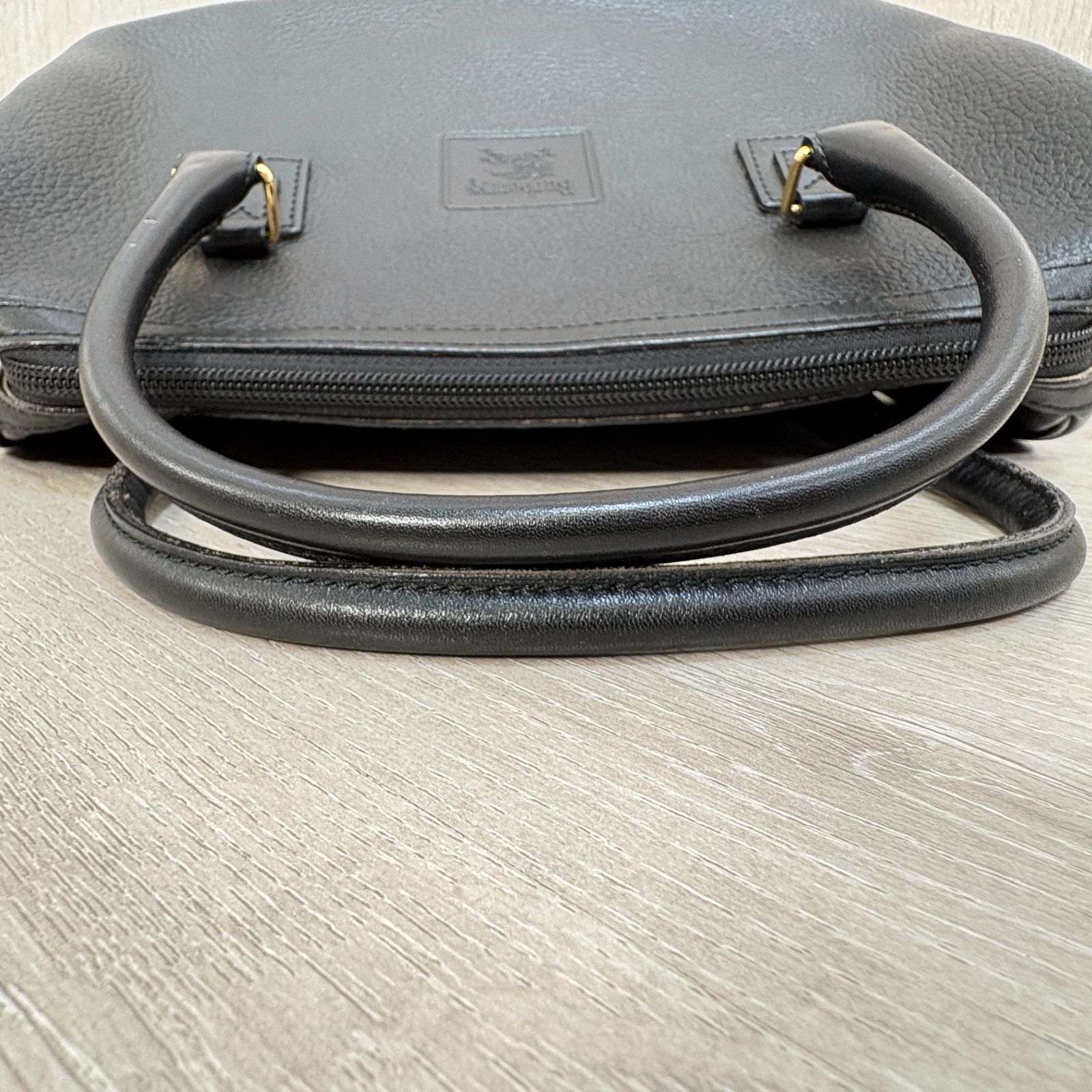 Burberrys バーバリーズ レザー ハンドバッグ ミニボストンバッグ
