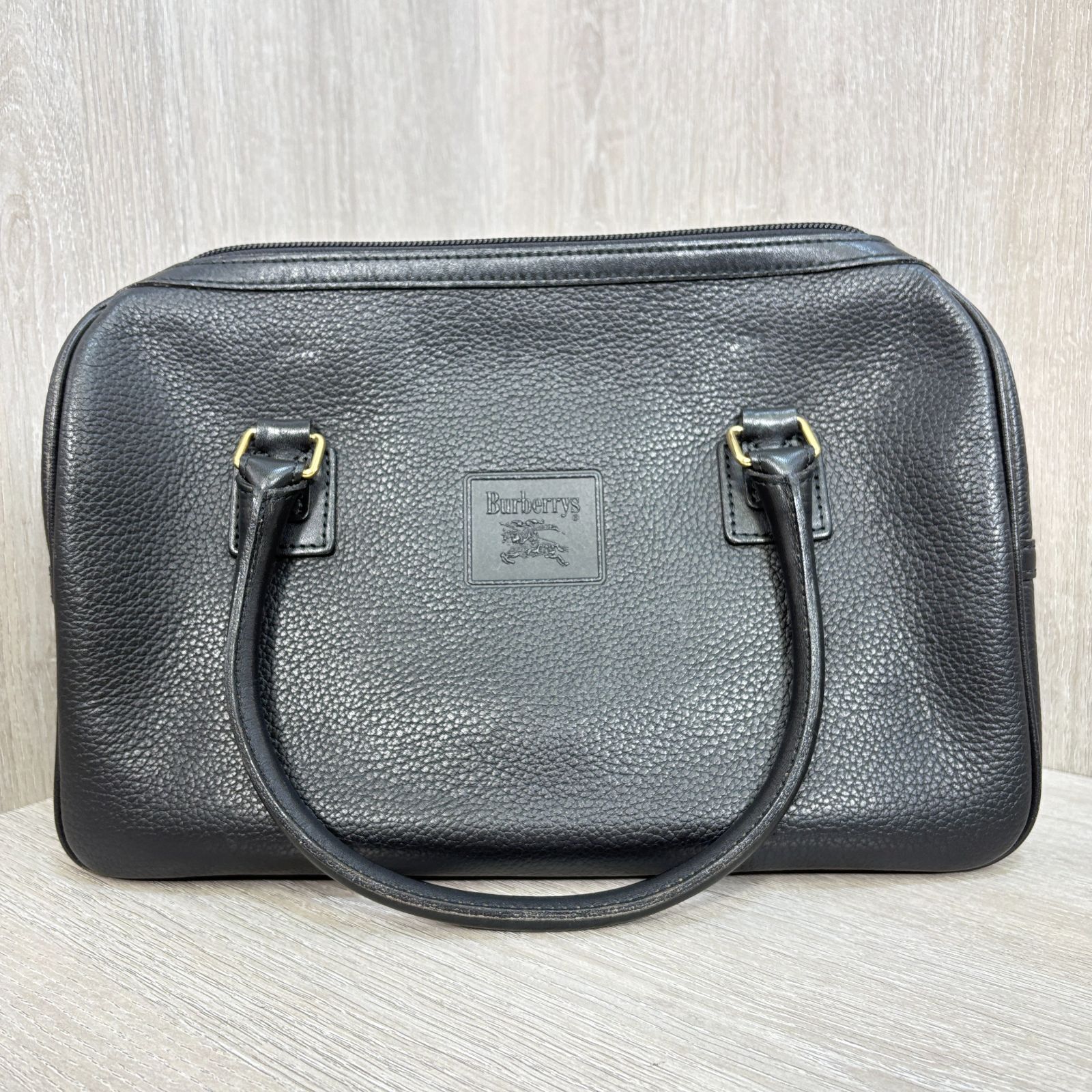 Burberrys バーバリーズ レザー ハンドバッグ ミニボストンバッグ