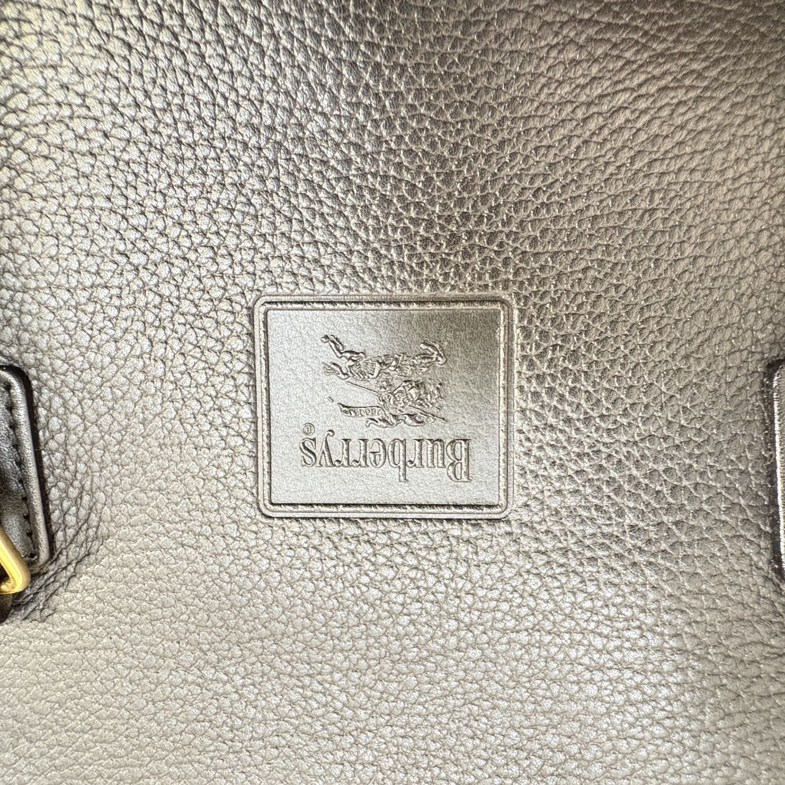 Burberrys バーバリーズ レザー ハンドバッグ ミニボストンバッグ