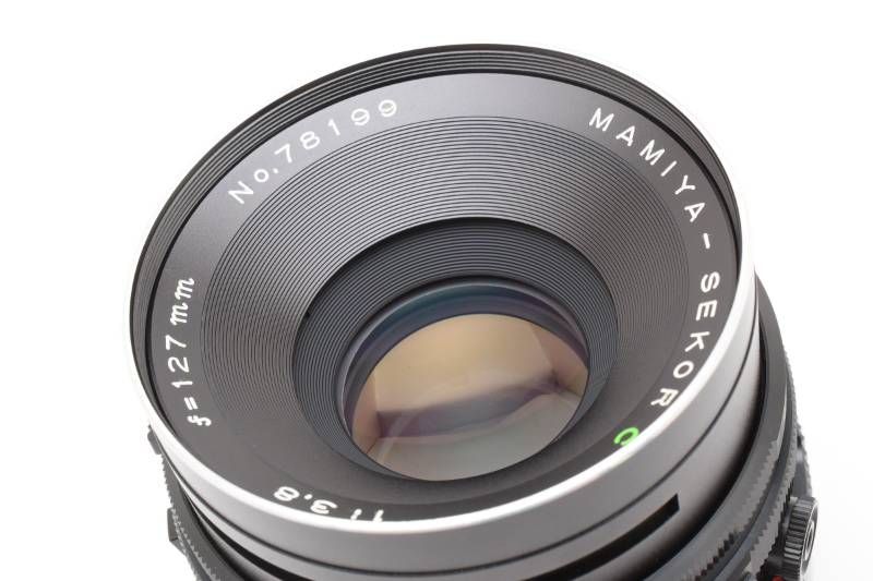 光学極上 MAMIYA マミヤ MAMIYA-SEKOR C 127mm 3.8 MFレンズ #4244-6