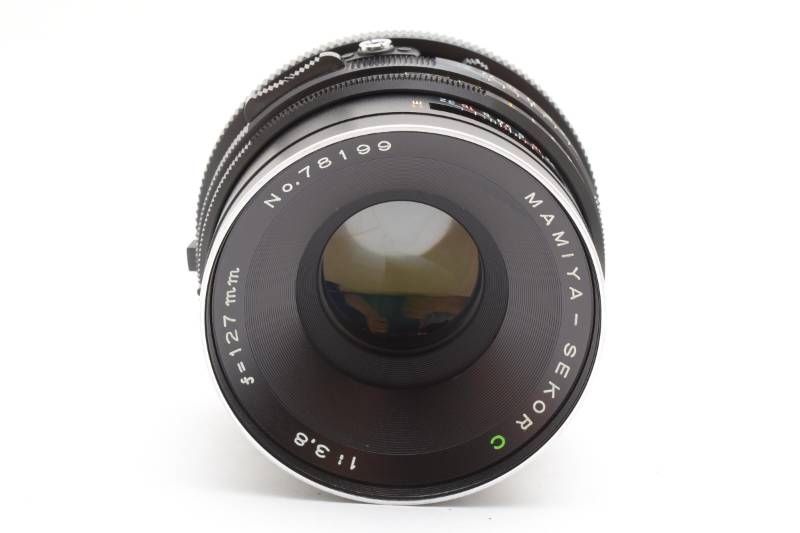 光学極上 MAMIYA マミヤ MAMIYA-SEKOR C 127mm 3.8 MFレンズ #4244-6
