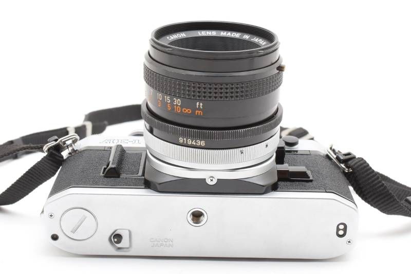実用品 Canon キャノン AE-1 シルバー / FD 50mm 1.8 S.C. レンズ