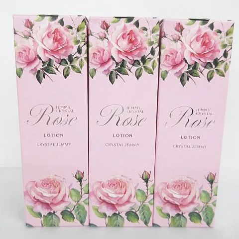 CRYSTAL JEMMY ROSE Lotion 3本セット 未使用 3点セット ジェミークリスタルローズローション（化粧水