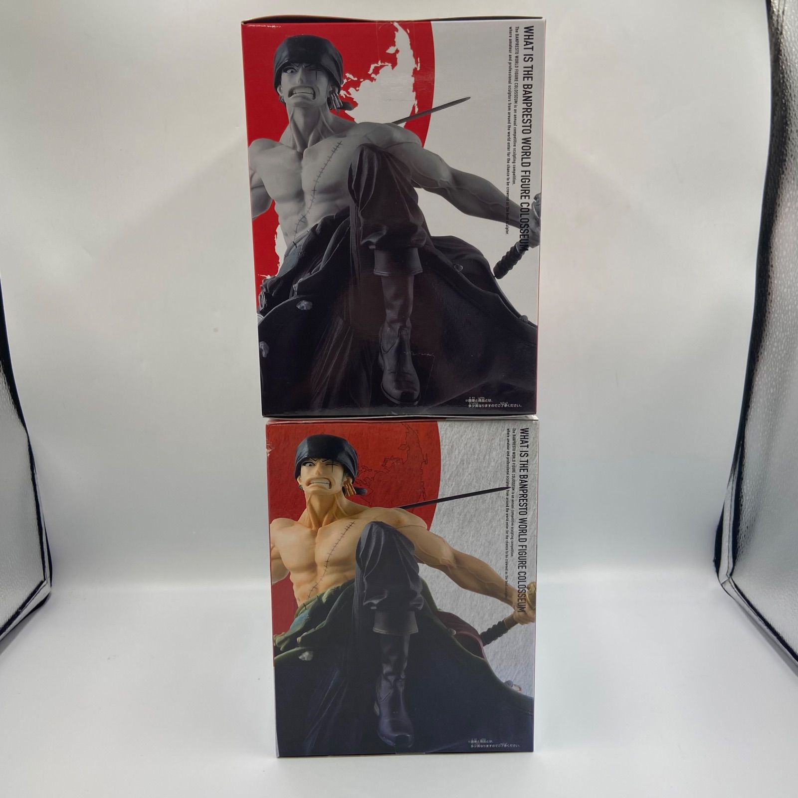 ワンピース 2点セット BANPRESTO WORLD FIGURE COLOSSEUM BWFC 造形王