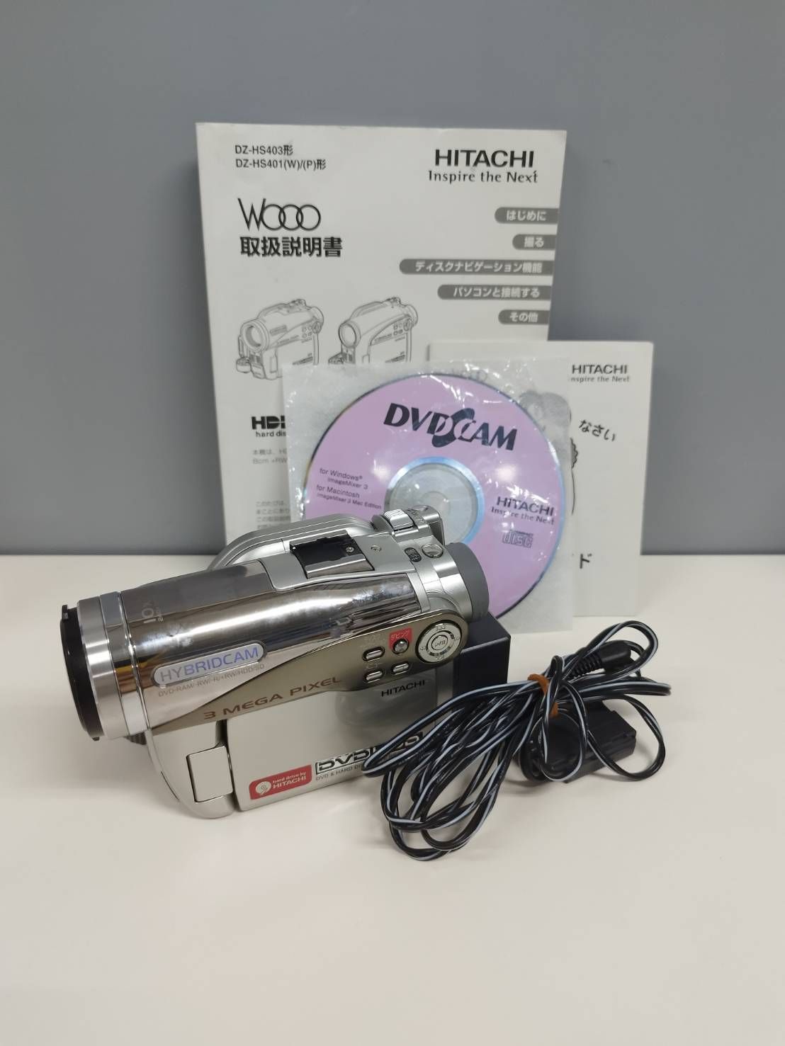 ジャンク】HITACHI DZ-HS403 DVDビデオカメラ - メルカリ