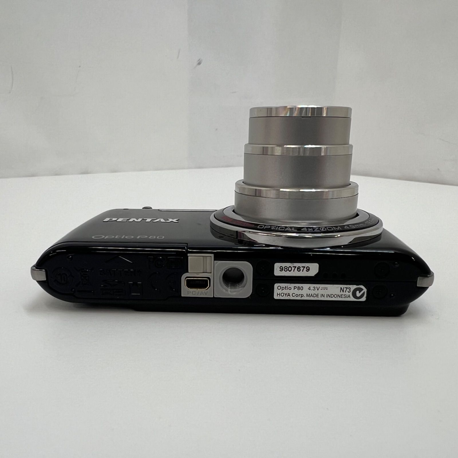 PENTAX ペンタックス Optio P80 ブラック コンパクトデジタルカメラ