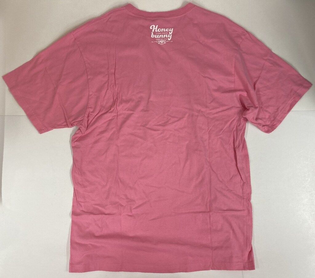 田村ゆかり LOVE♡LIVE 2024 HoneyBunny　XXL Tシャツ LOVE LIVE 2024 Honey bunny 田村ゆかり Tシャツ(ピンク) XXL - メルカリ