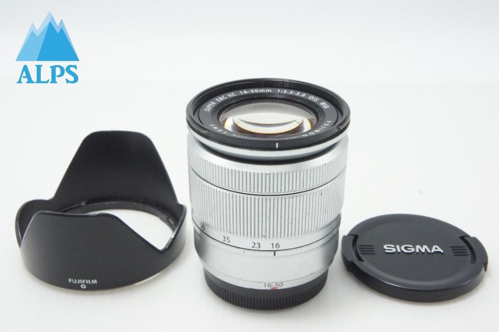 FUJIFILM フジフィルム FUJINON XC 16-50mm F3.5-5.6 OIS ズームレンズ シルバー フード付 260626y 8,015円