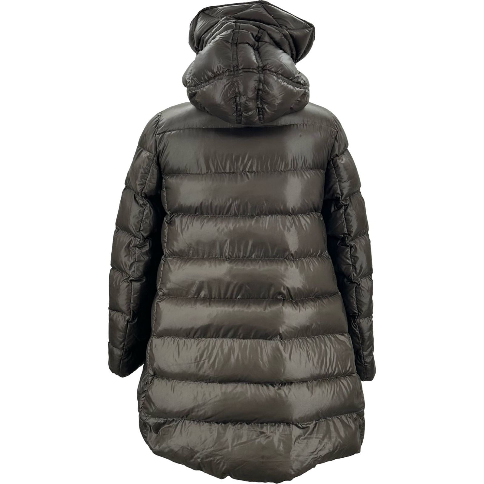 モンクレール MONCLER SUYEN ダウンコート カーキ ナイロン レディース