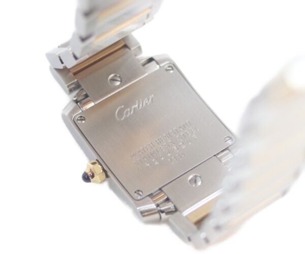 Cartier カルティエ W51007Q4 SS YG タンクフランセーズSM QZ - メルカリ