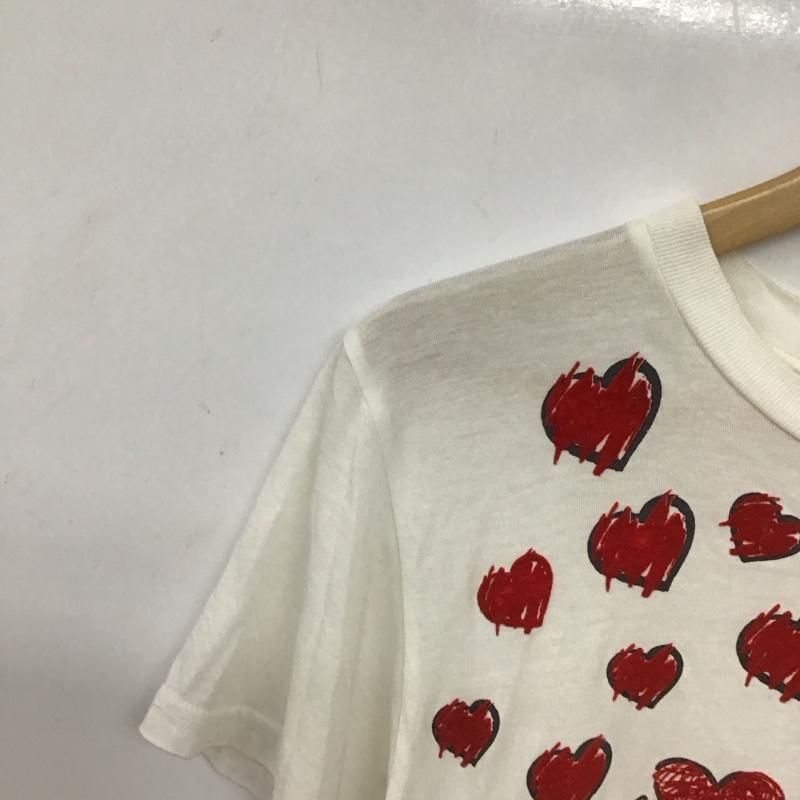 miu miu ミュウミュウ カットソー 半袖 ハートTシャツ Valentine