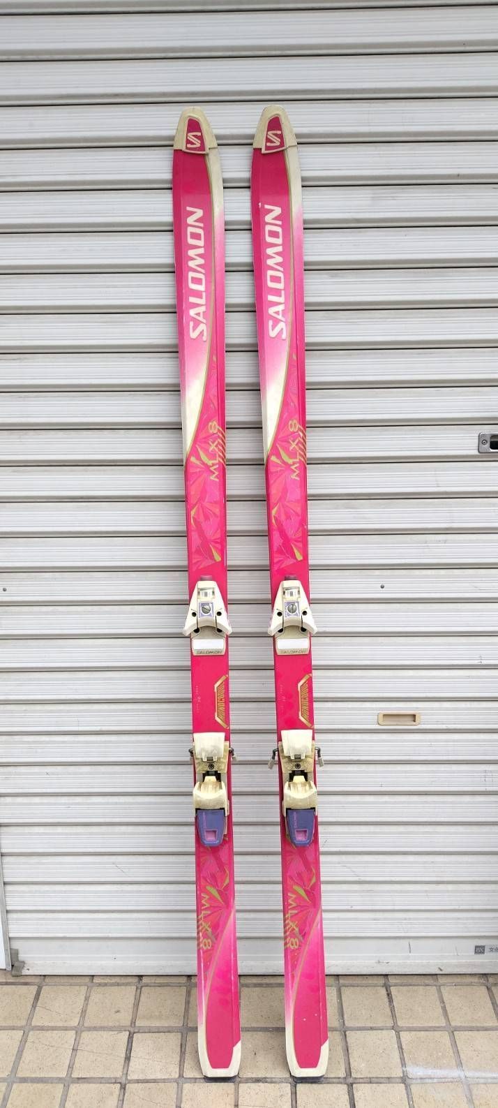 SALOMON MLX8 168cm/スキー板/ビンディング付き！ - メルカリ