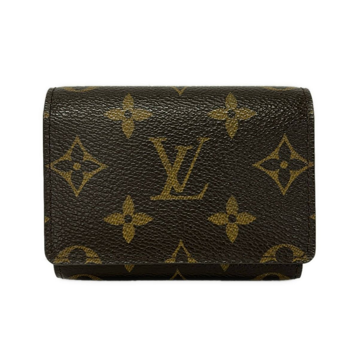 LOUIS VUITTON(ルイヴィトン) 名刺入れ モノグラム アンヴェロップカルトドゥヴィジット M62920 -