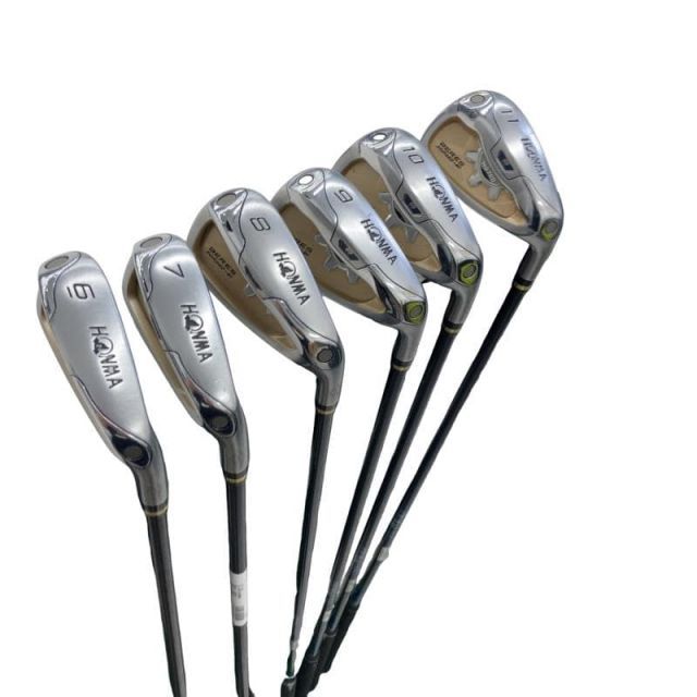 【中古】 本間ゴルフ BERES MG700 6S アイアンセット IR 2S ARMRQ UD54(アイアン) (フレックスR) メンズ 男性用 右利き 右用 Cランク ゴルフクラブ