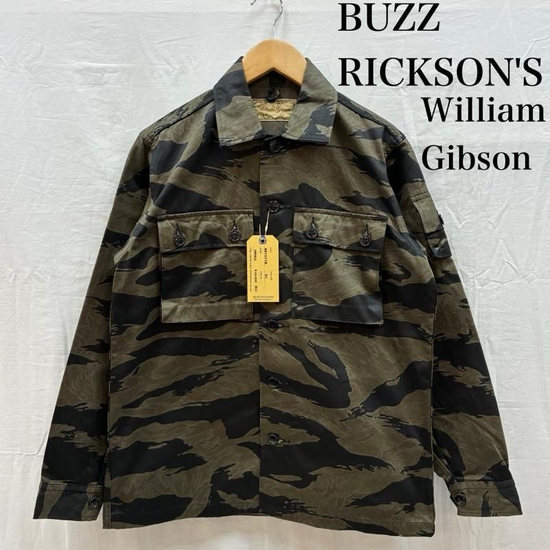 バズリクソンズ 25AW WILLIAM GIBSON ウィリアム ギブソン BLACK TIGER PATTERN JACKET OVER DYE BR15778 メンズ S ISItems【USED】【古着】【中古】50160584