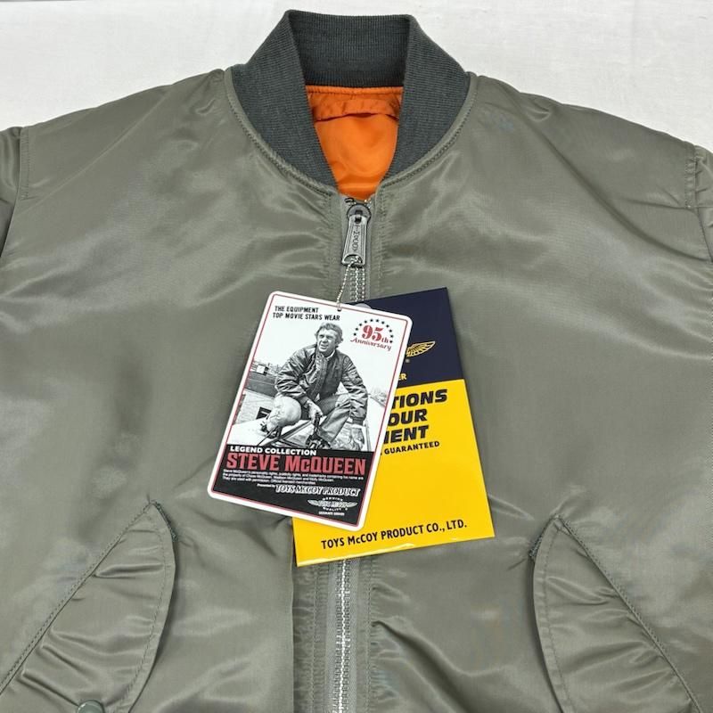 トイズマッコイ TYPE MA-1 MIL-J-8279E CIVILIAN VER. STEVE McQUEEN