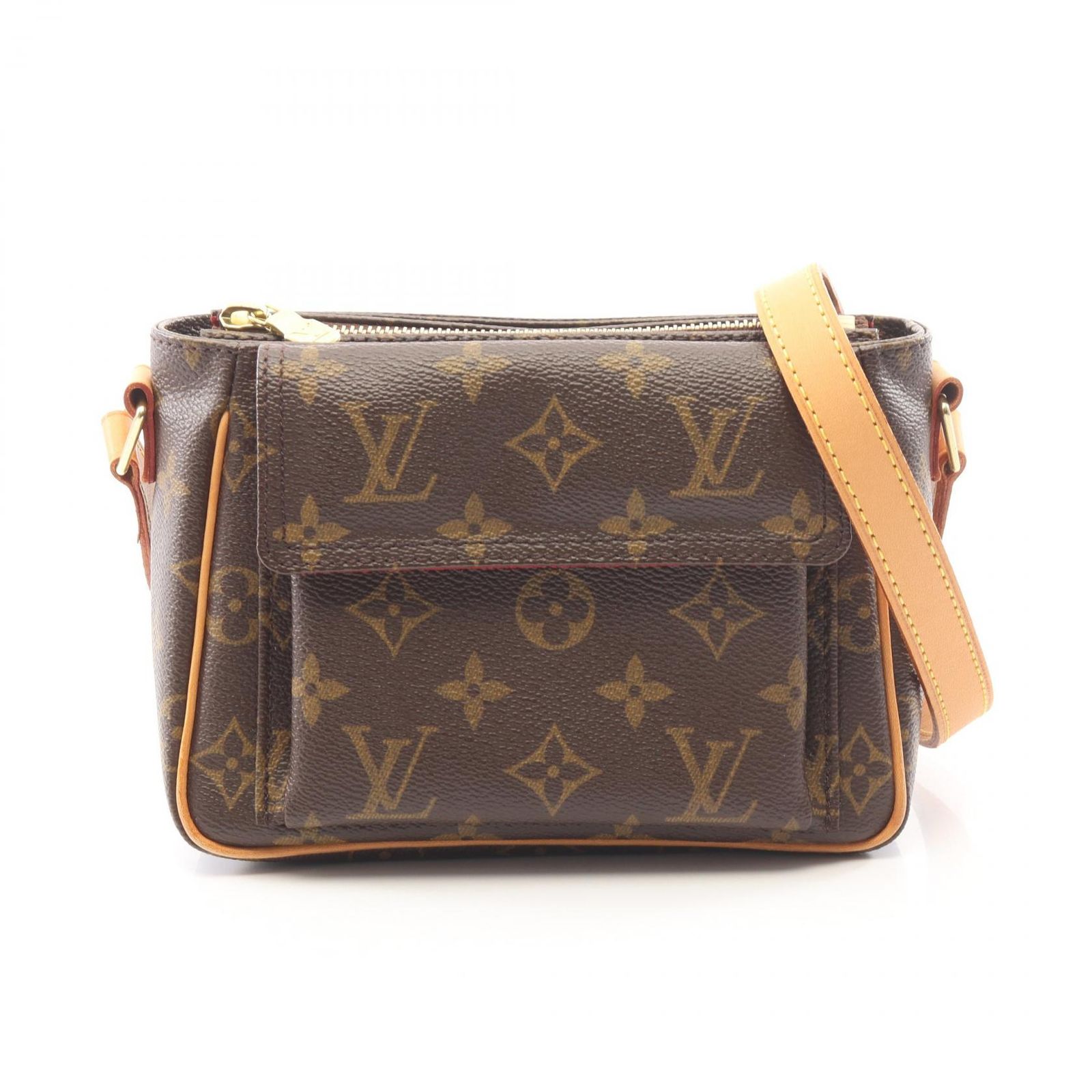 ルイ・ヴィトン LOUIS VUITTON ショルダーバッグ ヴィバシテPM モノグラム M51165 PVCコーティングキャンバス レザー ヴィバ・シテPM レディース Used B