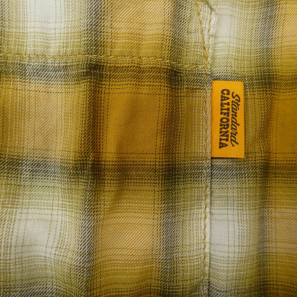 STANDARD CALIFORNIA スタンダードカリフォルニア SD OMBRE CHEK SHIRT