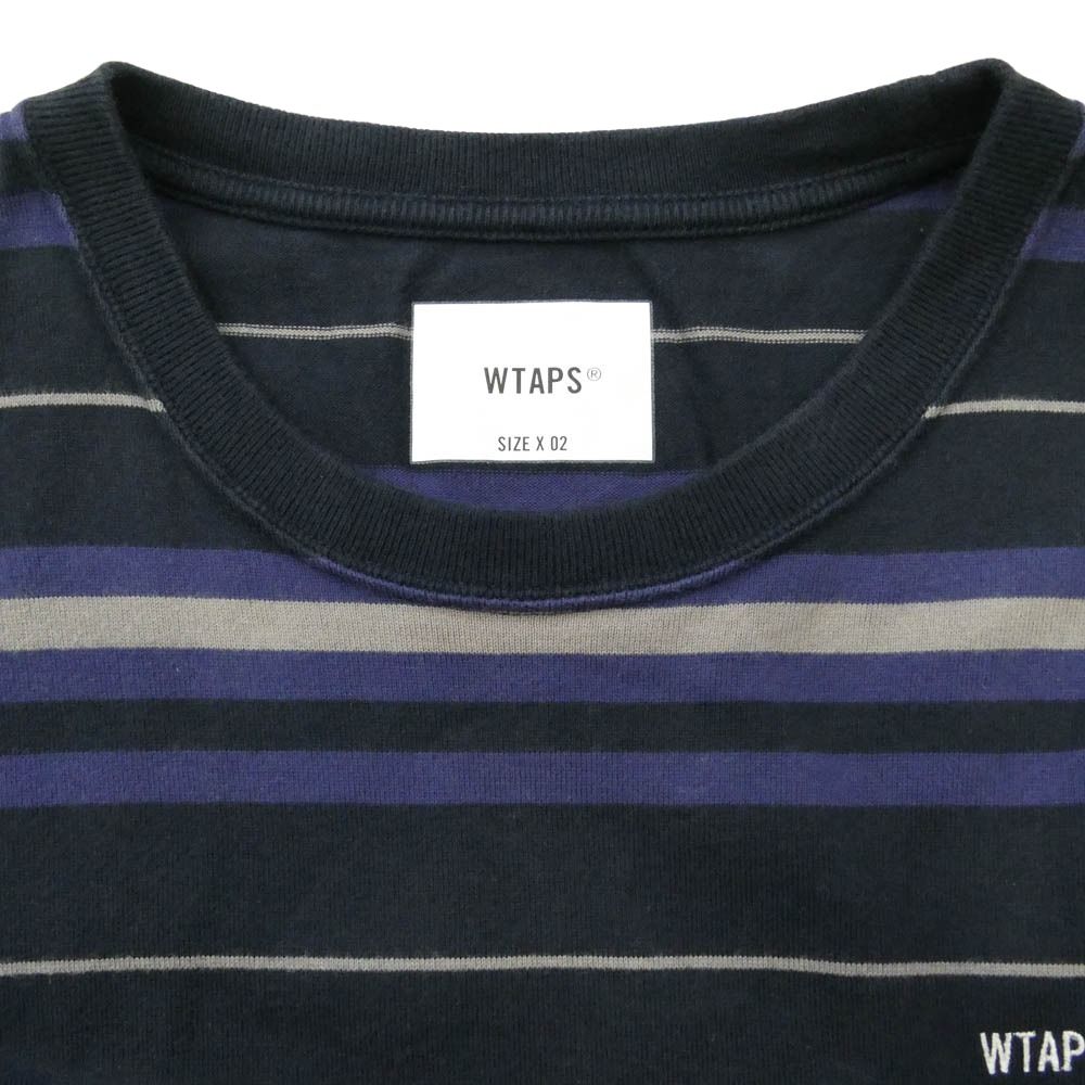 WTAPS ダブルタップス 23SS 231ATDT-CSM21 BDY LS COTTON TEXTILE SIGN