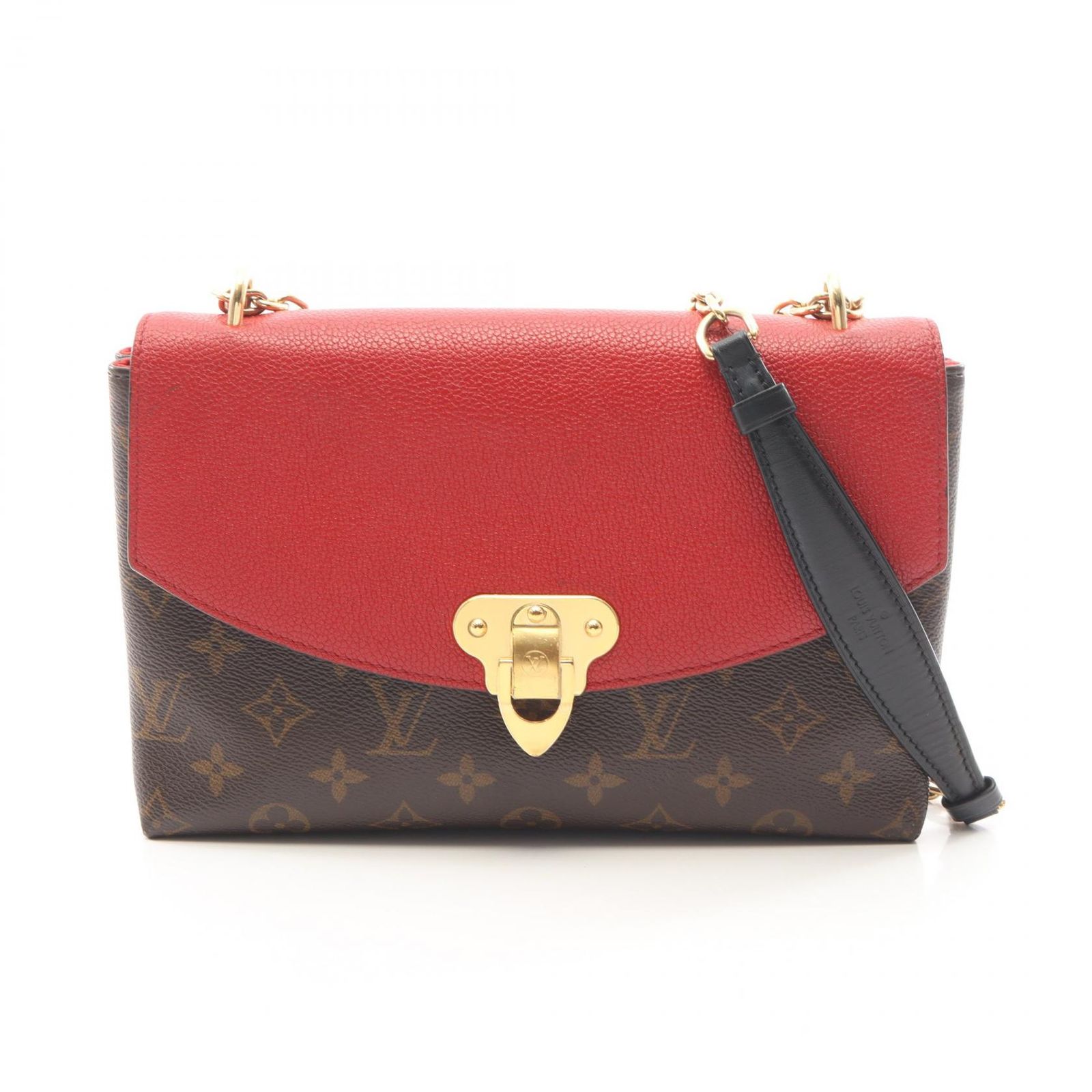 ルイ・ヴィトン LOUIS VUITTON ショルダーバッグ サン プラシード モノグラム スリーズ M43713 スリーズ PVCコーティングキャンバス レザー サン・プラシード レディース