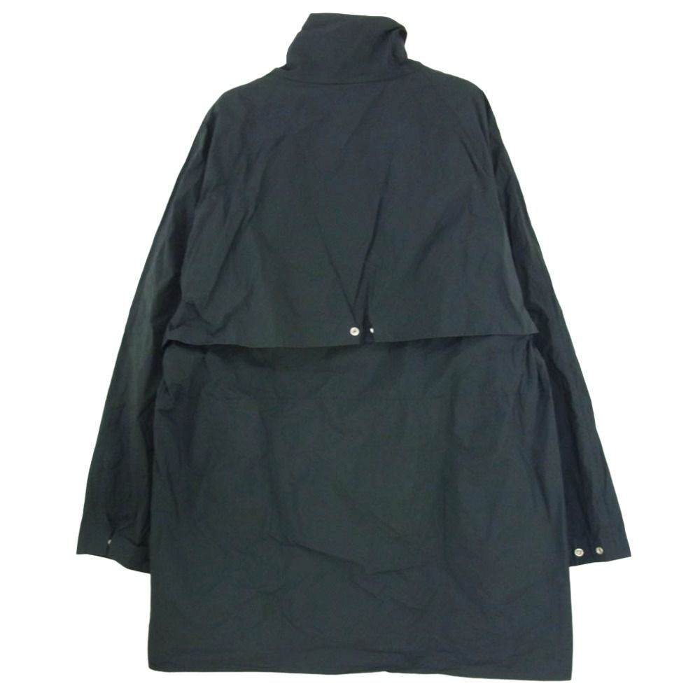 JIL SANDER ジルサンダー 18SS JSUO470718 ポリナイロン スタンドカラー コート ブラック系 44【中古】 JIL SANDER ジルサンダー 18SS JSUO470718 ポリナイロン スタンド