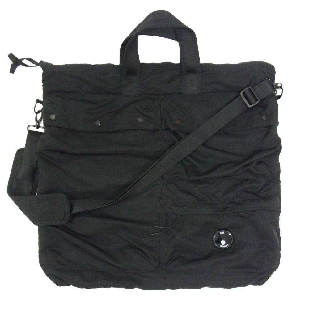 C.P.Company シーピーカンパニー 18CMAC219A-005269G Nylon B Tote Bag ナイロン ショルダー トートバッグ ブラック系【中古】