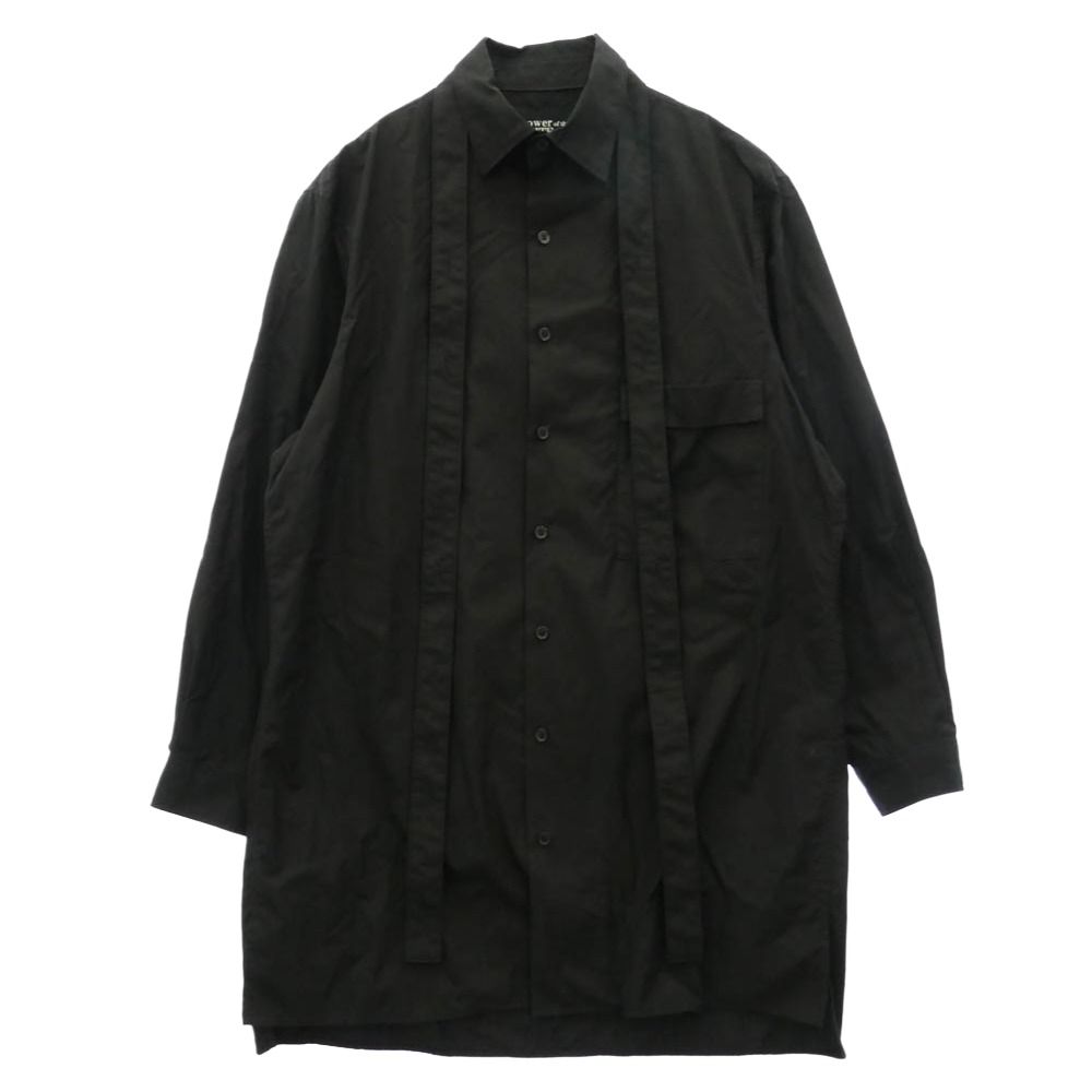 Yohji Yamamoto ヨウジヤマモト PZ-B02-001 power of the WHITE shirt