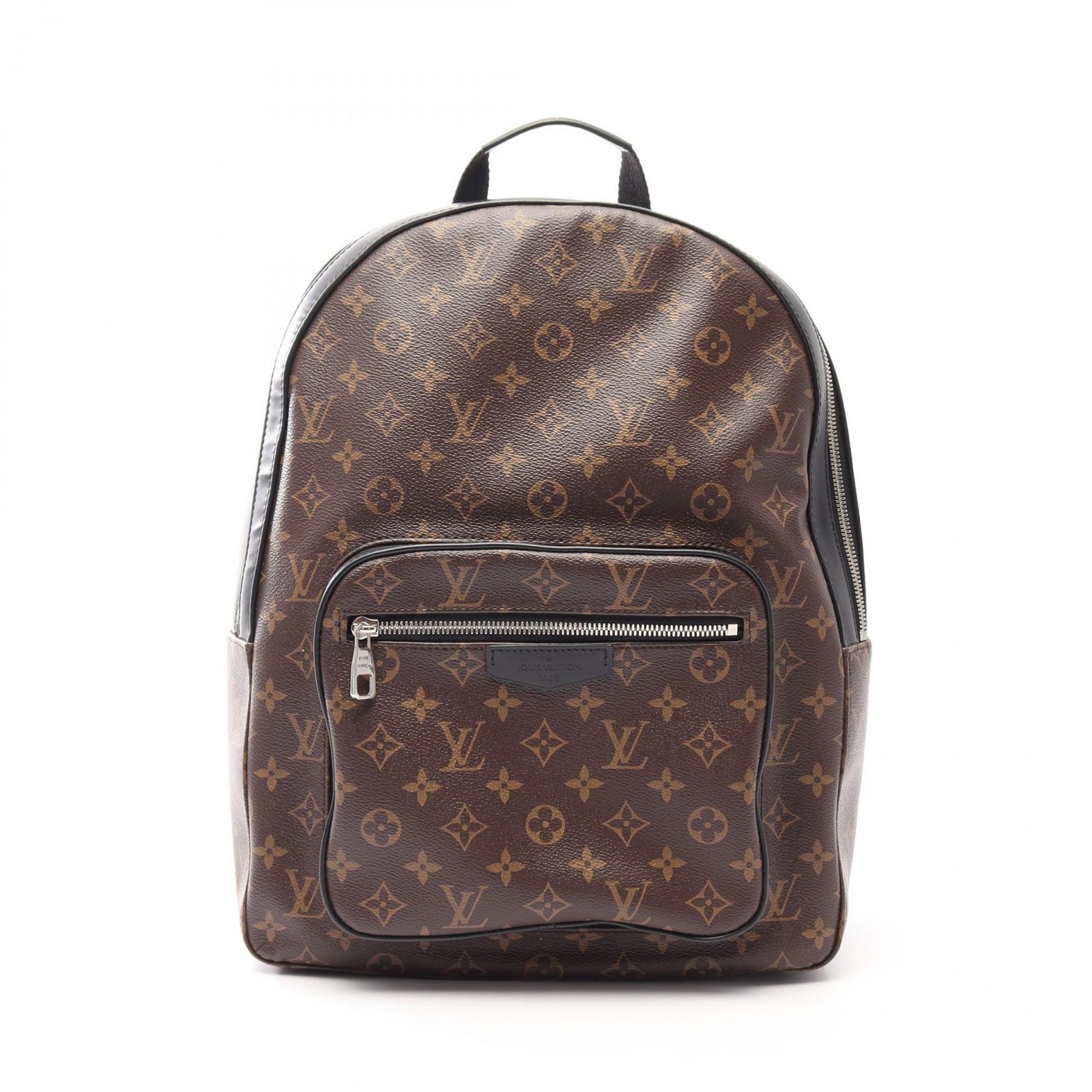 ルイ・ヴィトン LOUIS VUITTON リュックサック バックパック ジョッシュ モノグラムマカサー M41530 PVCコーティングキャンバス レザー ジョッシュ メンズ Used A