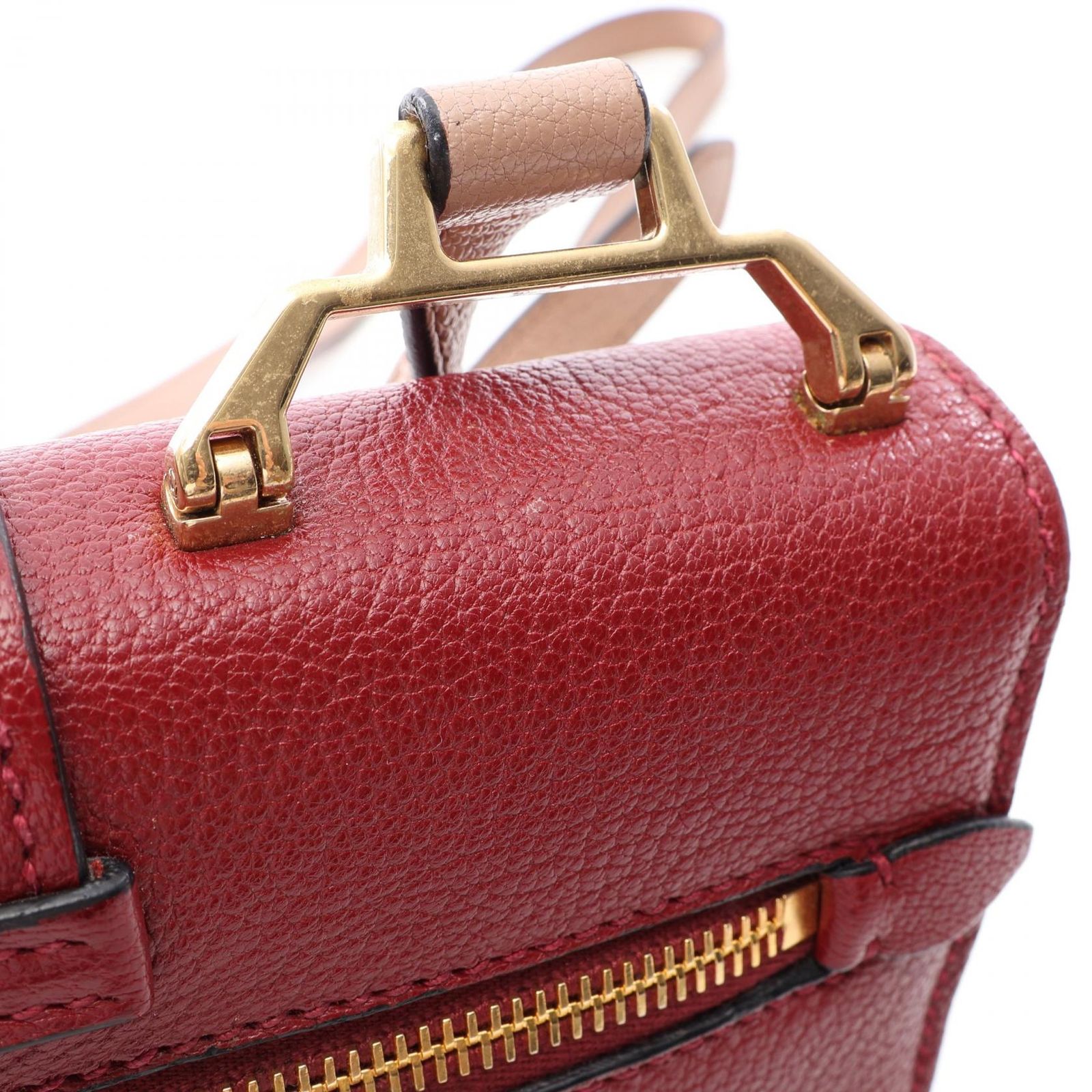 ミュウミュウ　マドラス　ショルダーバッグ ミュウ ミュウ Miu Miu ショルダーバッグ MADRAS マドラス レッド
