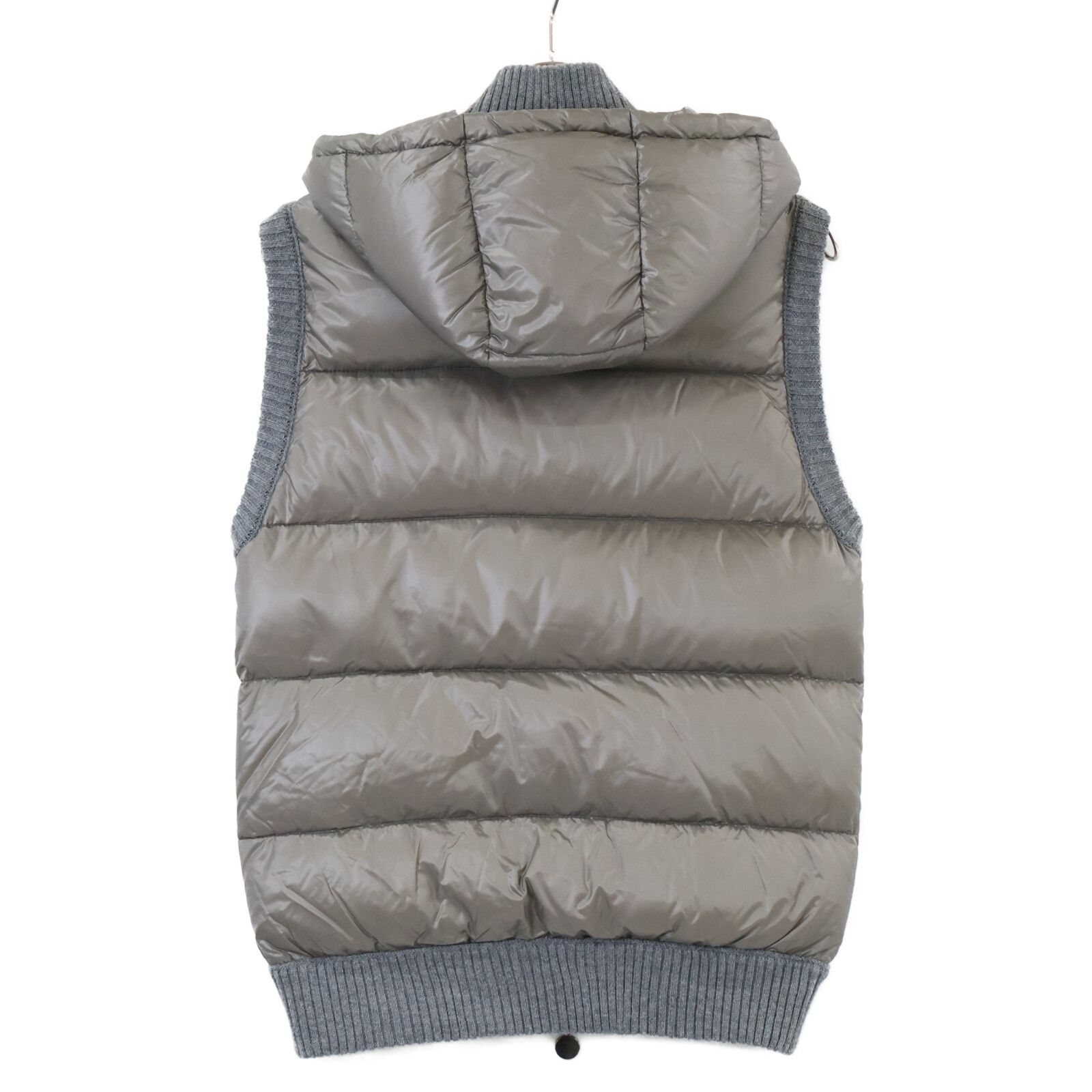 MONCLER モンクレール MAGLIONE TRICOT GILET ニット切替 ダウンベスト