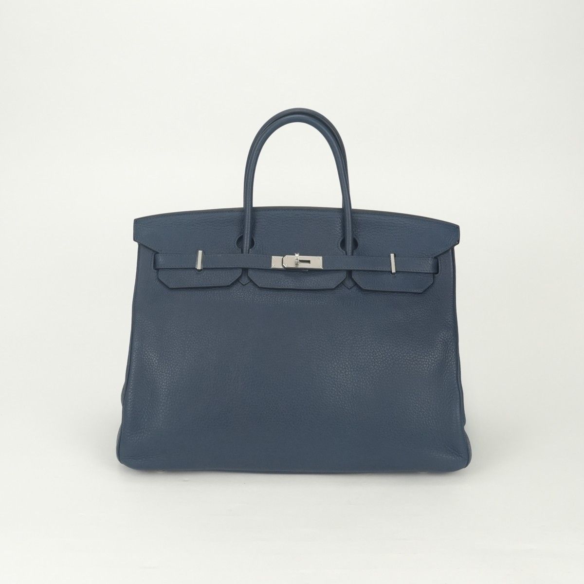エルメス HERMES バーキン40 バーキン 40 バッグ トートバッグ トゴ ブルードマルト Blue De Malte ブルー Blue 青 シルバー金具 ハンドバッグ