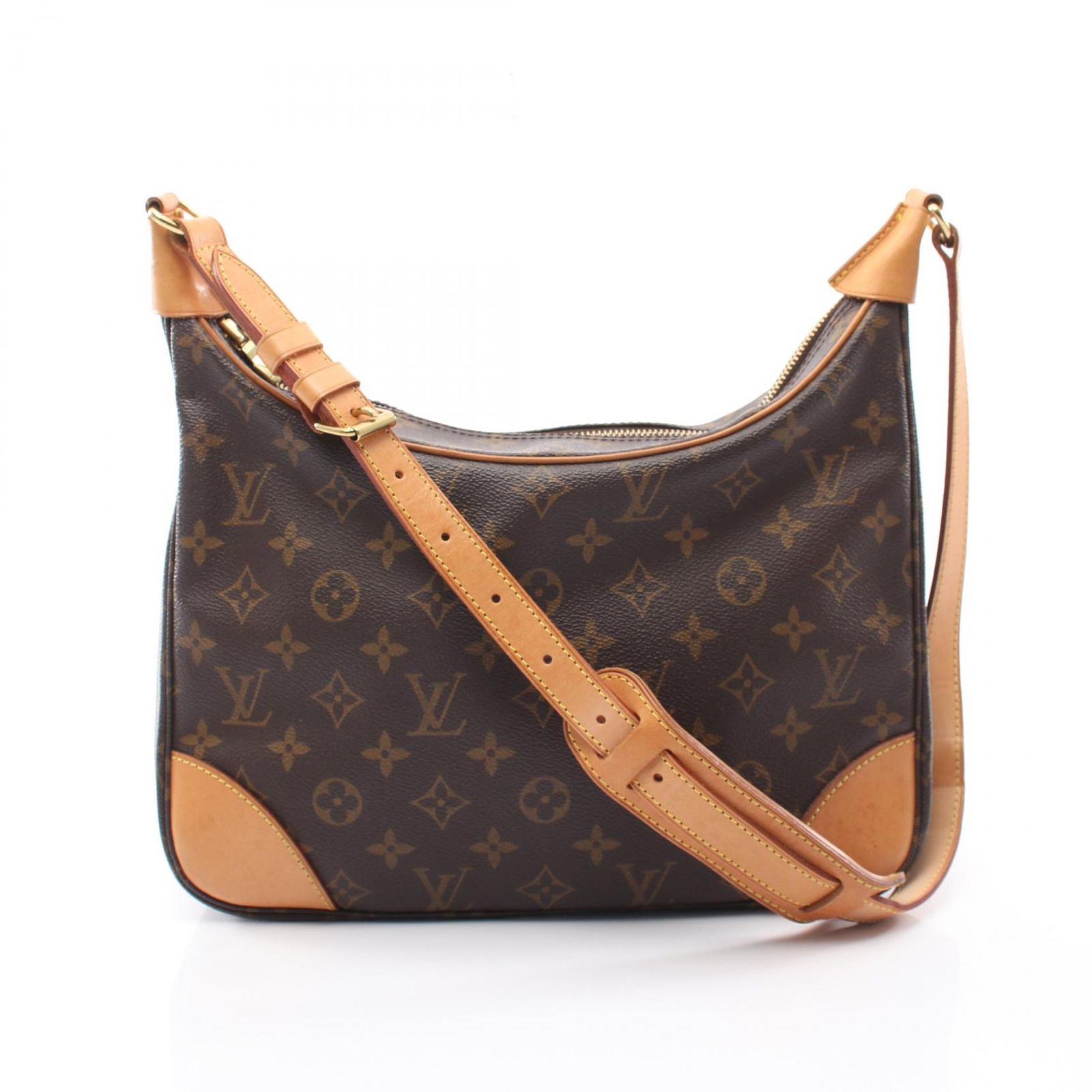ルイ・ヴィトン LOUIS VUITTON ショルダーバッグ ブローニュPM モノグラム M51265 PVCコーティングキャンバス レザー ブローニュ30 レディース Used B