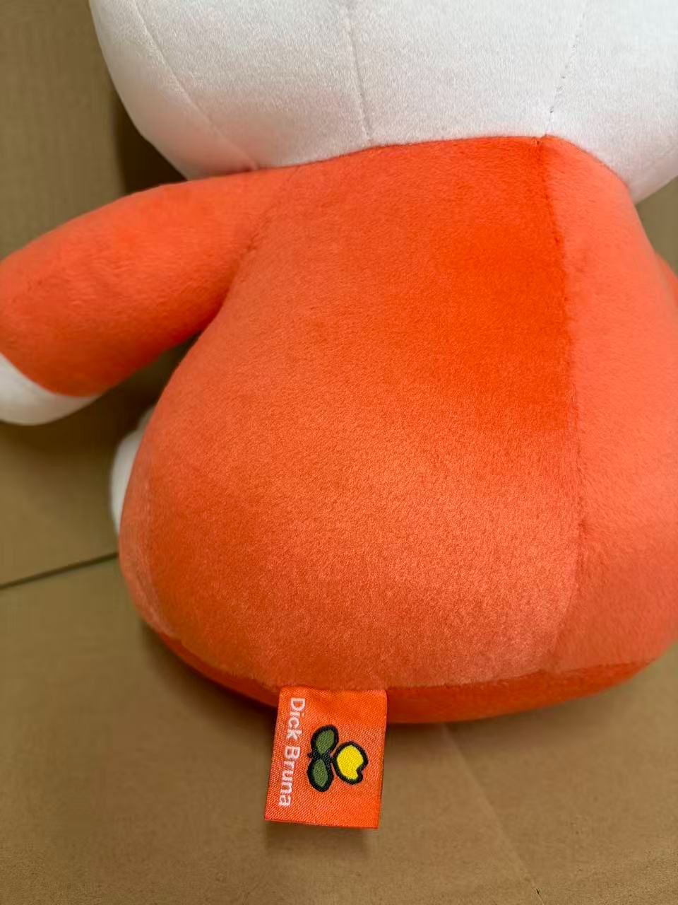 Dick Bruna ミッフィーぬいぐるみ 大きい オレンジ \3000539 - メルカリ