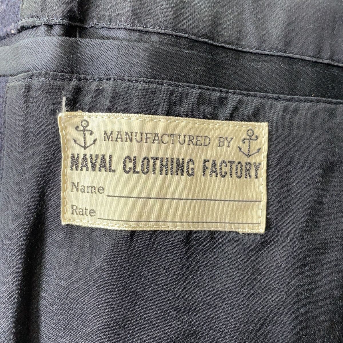 BUZZ RICKSON'S バズリクソンズ BR11554 ネイビー NAVAL CLOTHING
