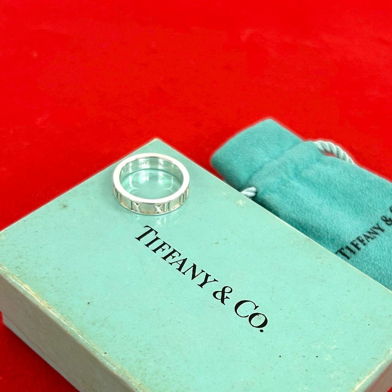 極 美品 箱 袋付き TIFFANY&Co. ティファニー ヴィンテージ アトラス 
