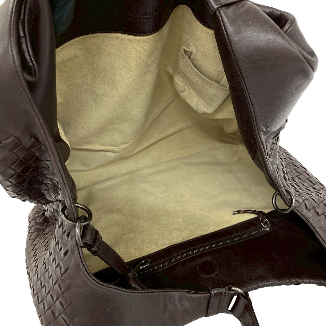 極 美品 袋付き BOTTEGA VENETA ボッテガヴェネタ カンパーナ イントレ
