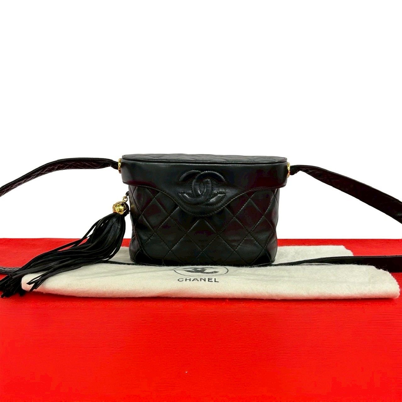 極 美品 袋付き シール有 0番台 CHANEL シャネル ヴィンテージ ココ