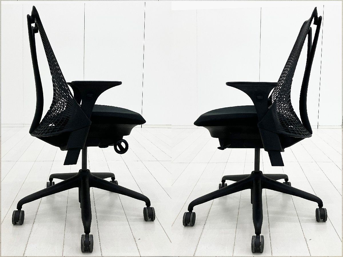 HermanMiller/ハーマンミラー□セイルチェア□ブラックxノワール 