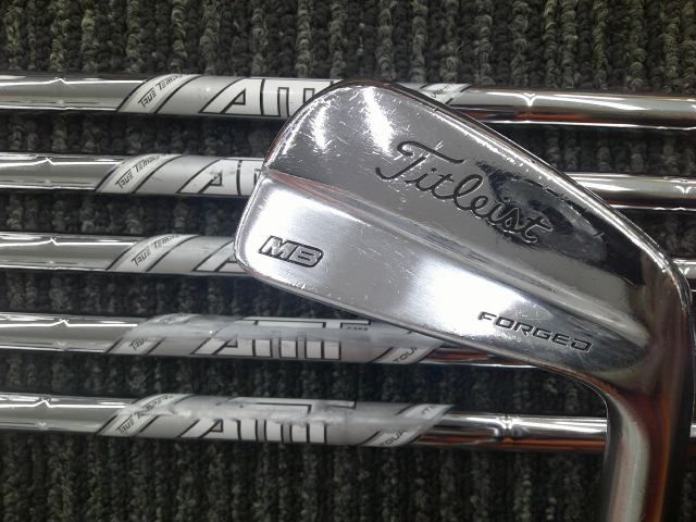 中古 アイアンセット タイトリスト MB 718/AMT TOUR WHITE(JP) 6本