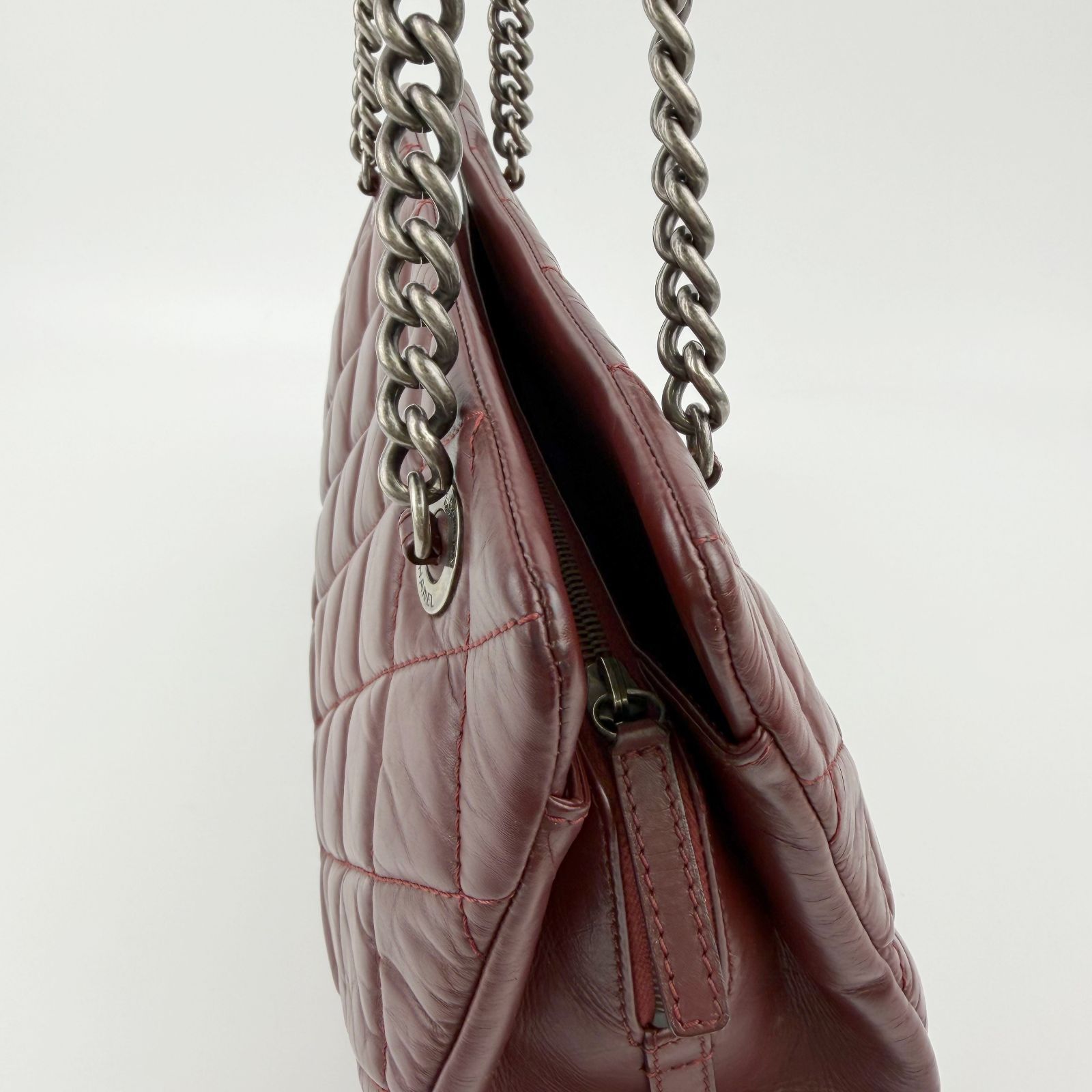 中古】CHANEL シャネル ココマーク マトラッセ チェーンショルダー