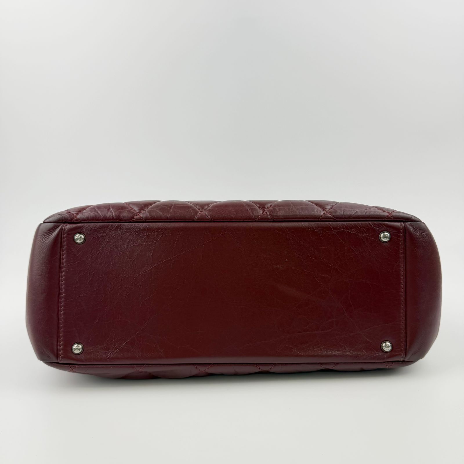 中古】CHANEL シャネル ココマーク マトラッセ チェーンショルダー