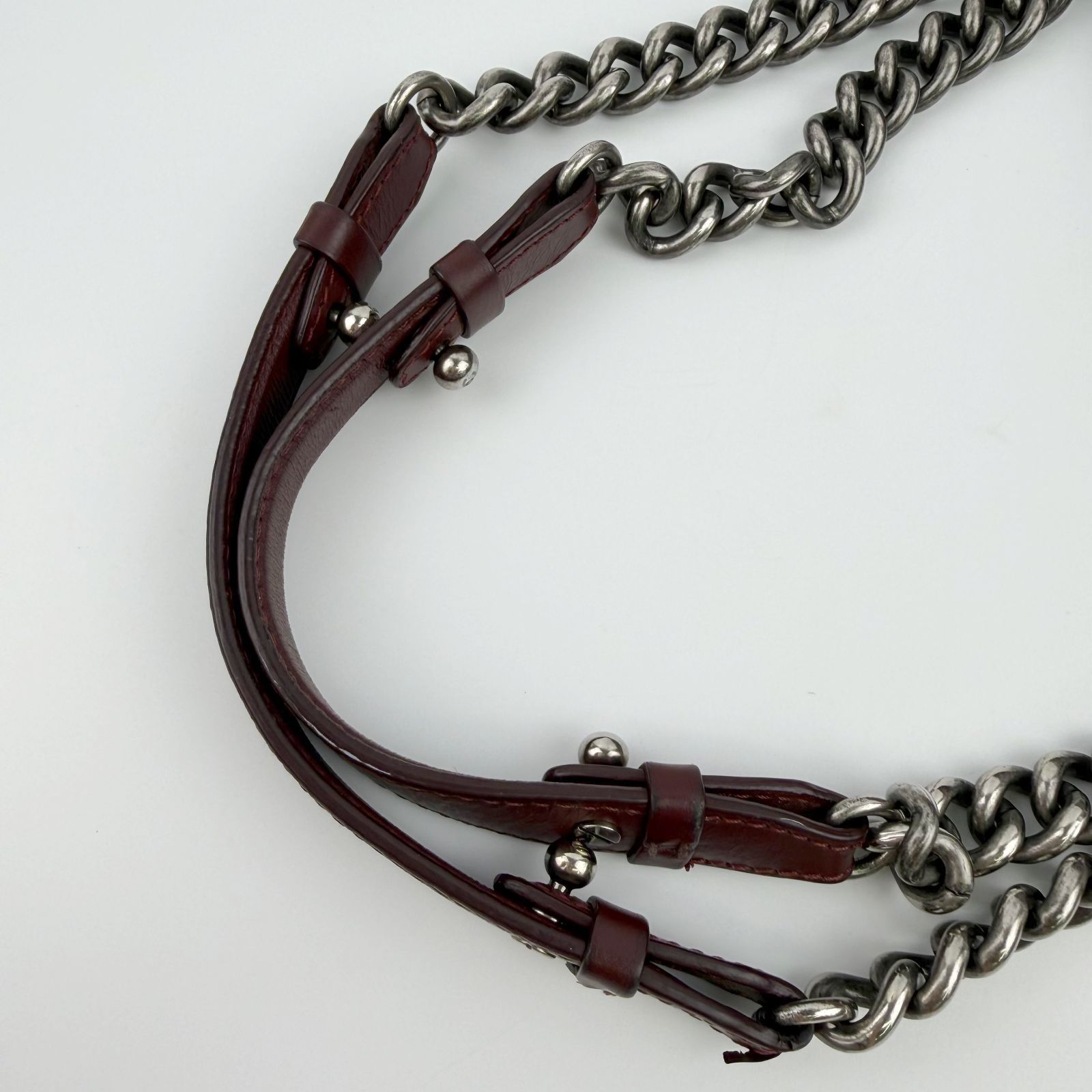 中古】CHANEL シャネル ココマーク マトラッセ チェーンショルダー 