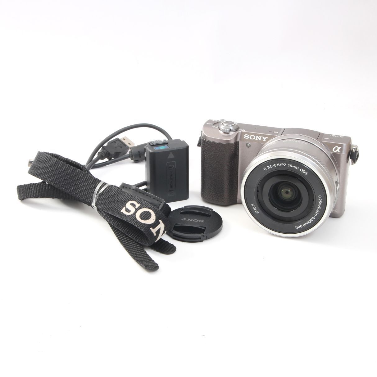 SONY ソニー α5100 + E PZ 16-50mm F3.5-5.6 レンズセット 【シャッター数1030回】 36,400円