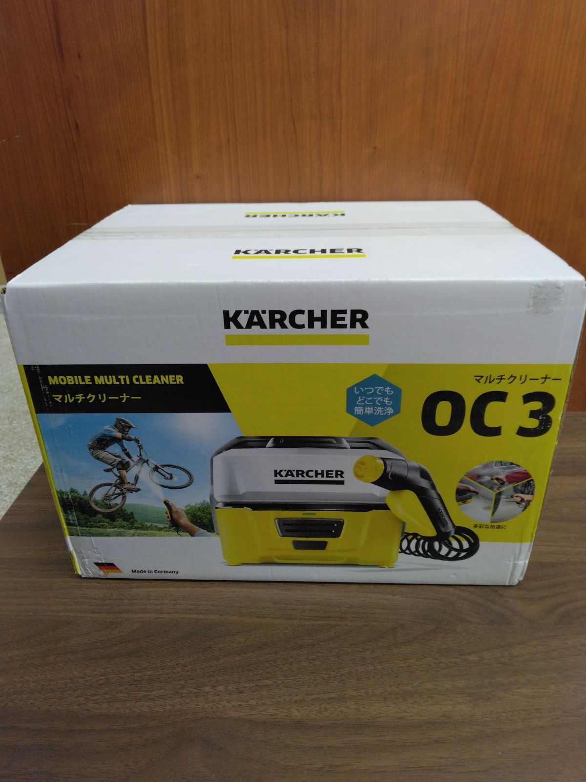 未使用　ケルヒャー　KARCHER モバイルマルチクリーナー OC3 1.680-009.0 バッテリー内蔵 給水タンク一体型