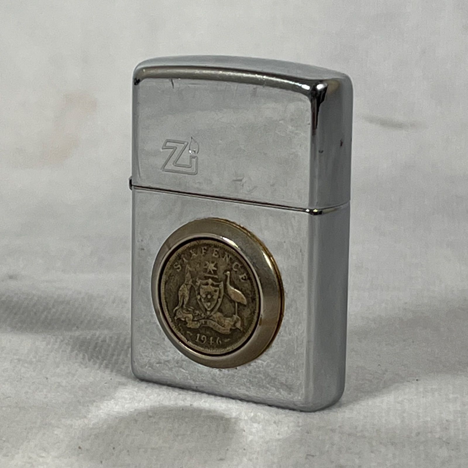 管2606-247】火花確認済☆ ZIPPO ジッポー オイルライター シルバー 