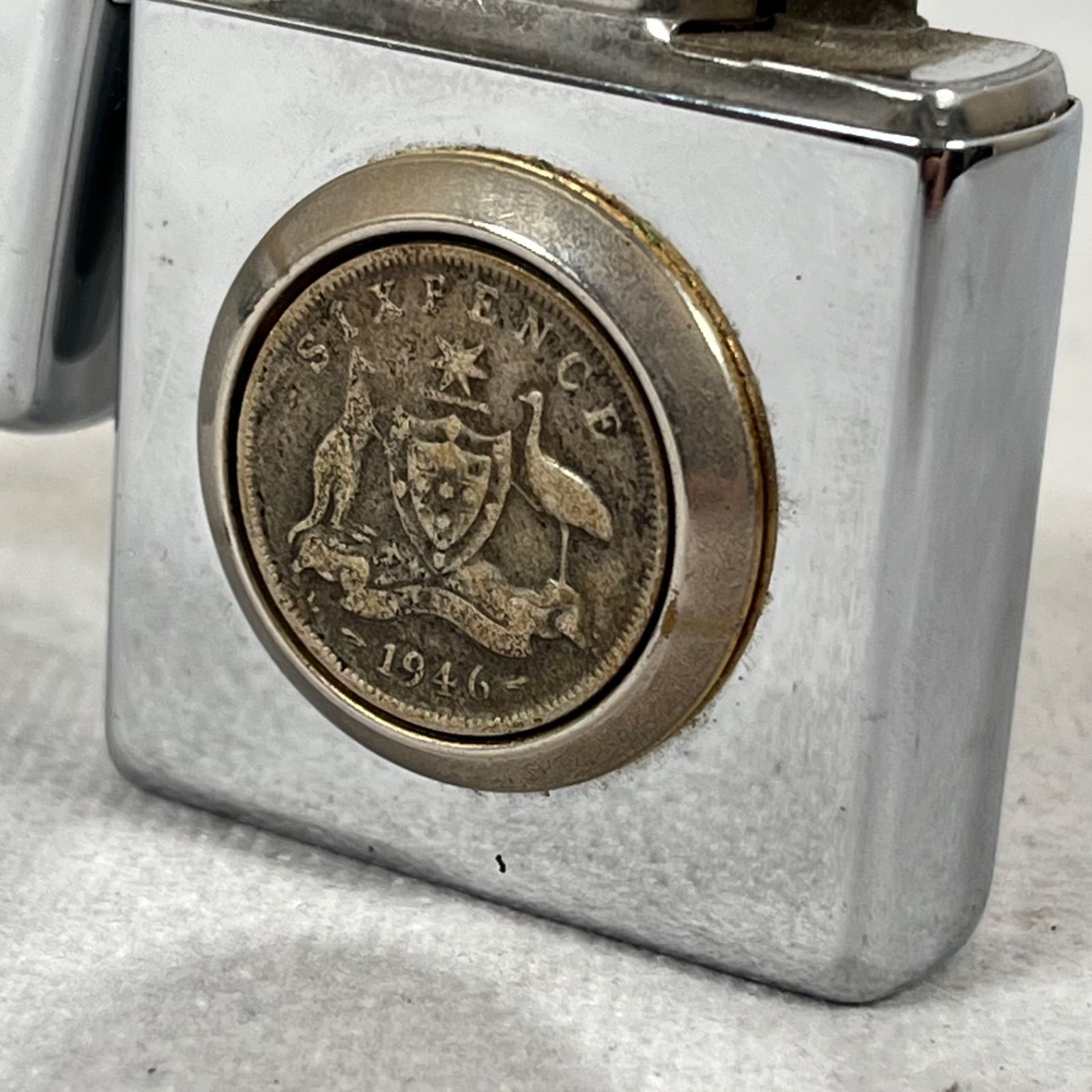 管2606-247】火花確認済☆ ZIPPO ジッポー オイルライター シルバー 