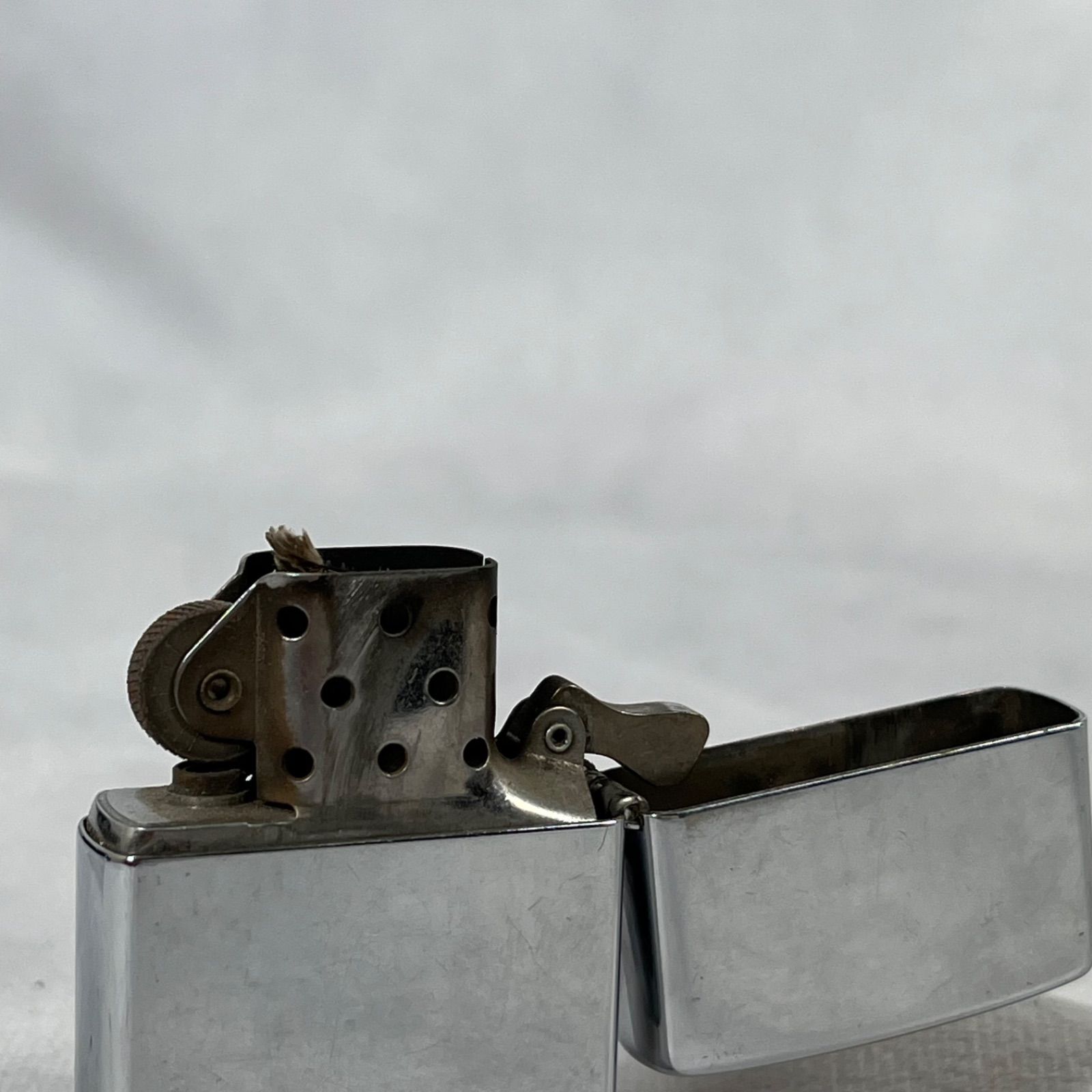 管2606-247】火花確認済☆ ZIPPO ジッポー オイルライター シルバー 
