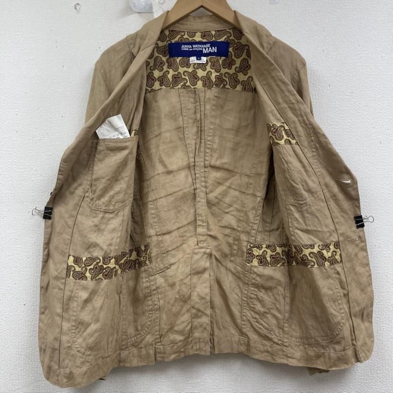 ジュンヤワタナベコムデギャルソンマン 07aw リネン ペイズリー柄
