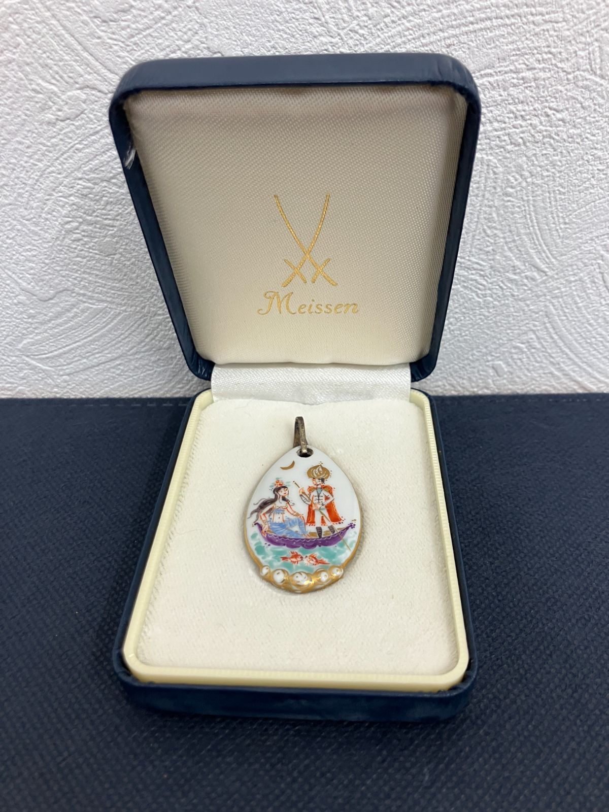 [超希少]　 マイセン　アラビアンナイト　ネックレス　トップペンダント 441301110005】マイセン Meissen ペンダントトップ アラビアンナイト